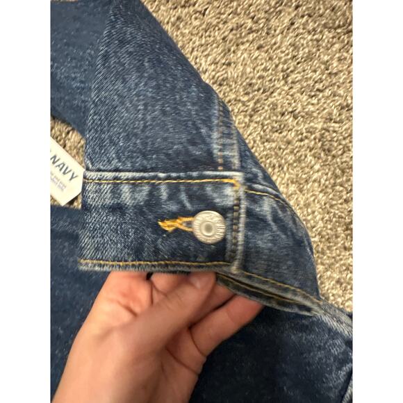 NWT Old Navy Blue Jean Jacket Women's Size 2X - Picture 4 of 6